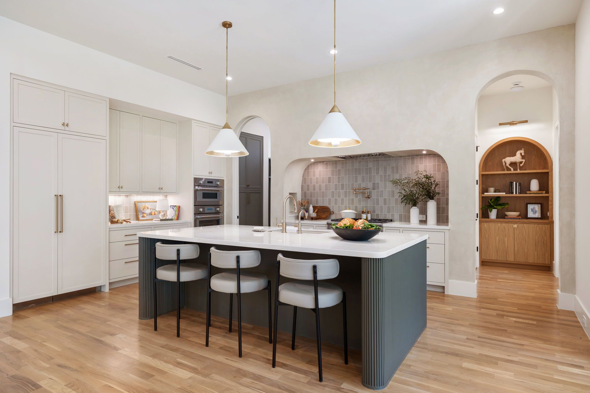 Kitchen view from Family room